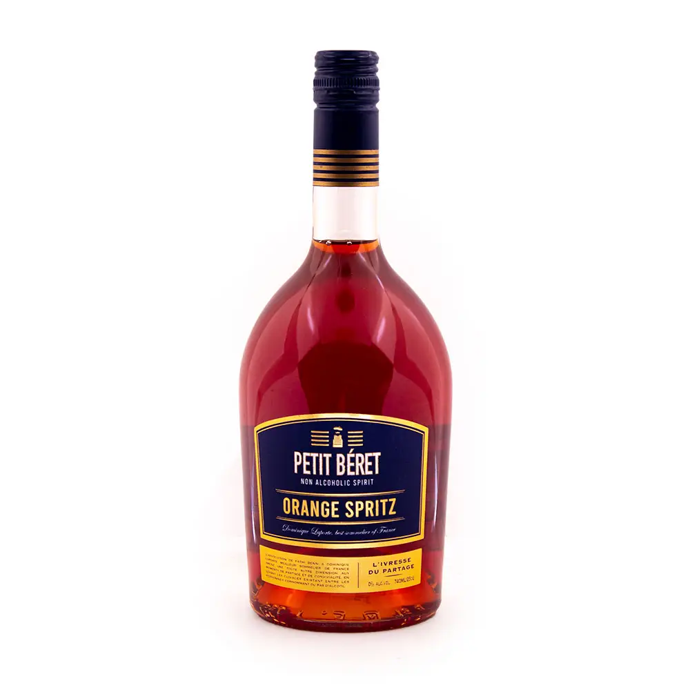 Ликер Апельсиновый Шпритц безалкогольный ORANGE SPRITZ, LE PETIT BERET,  0,74 л (ст/бут) купить с доставкой на дом