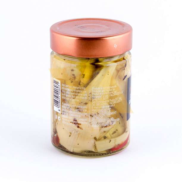 Артишоки с ножкой по-римски на гриле в оливковом масле LINEA GOURMET, ITALCARCIOFI, 0,3 кг/0,160 кг/0,360 л (ст/б)  Italcarciofi S.r.L. Италия