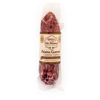 Салями Гурмэ, колбаса сыровяленая, VIA SALAME, ~ 0,150 кг