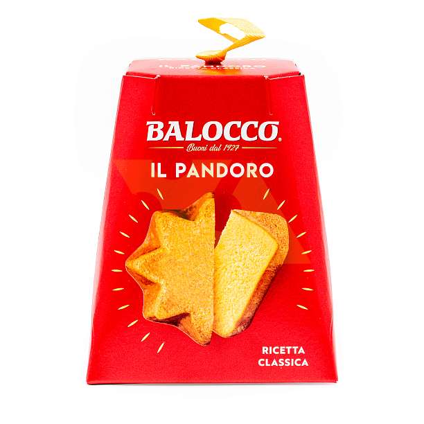 Пандоро, рождественский кекс из Вероны, BALOCCO, 0,080 кг (карт/кор)  Balocco Италия