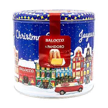 Пандоро, рождественский кекс из Вероны, BALOCCO, 0,75 кг (жест/кор)