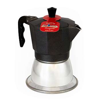 Кофеварка гейзерная тефлоновая Мока для индукционных плит CAFFE\' GIOVANNACCI