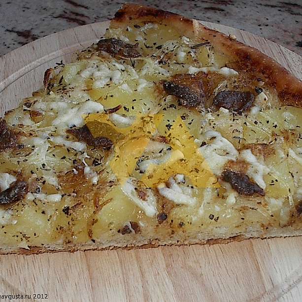 Пицца по-неаполитански №2 – кулинарный рецепт