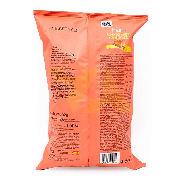 Чипсы картофельные со вкусом Иберийского хамона, RUBIO, 0,125 кг  Rubio Snacks Испания