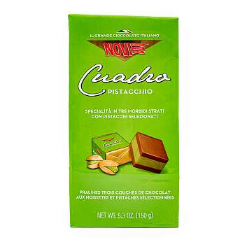 Пралине фисташковые CUADRO, 3413, NOVI, 0,150 кг