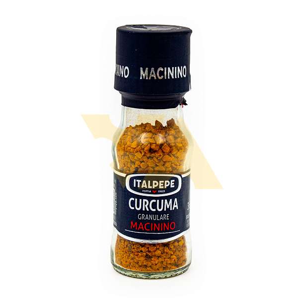Куркума гранулированная ITALPEPE, 0,036 кг (ст/б с мельницей)  Italpepe Италия