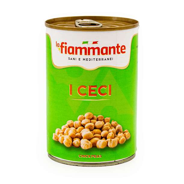 Горох Нут LA FIAMMANTE, ICAB, 0,4 кг/0,24 кг/0,425 л (ж/б)  La Fiammante Италия