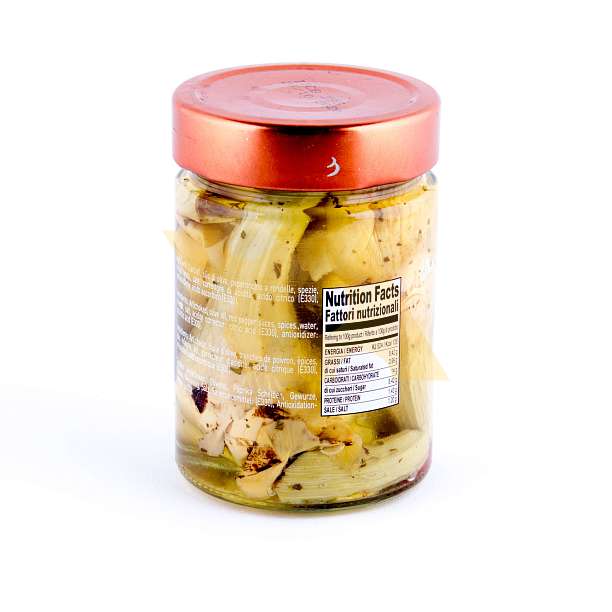 Артишоки с ножкой по-римски на гриле в оливковом масле LINEA GOURMET, ITALCARCIOFI, 0,3 кг/0,160 кг/0,360 л (ст/б)  Italcarciofi S.r.L. Италия
