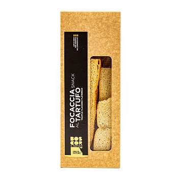Фокачча хлебцы с трюфелем BOSCOR, CALUGI, 0,08 кг (карт/кор)