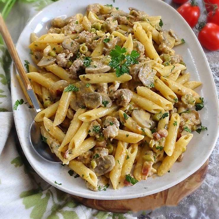 Пенне с дарами леса