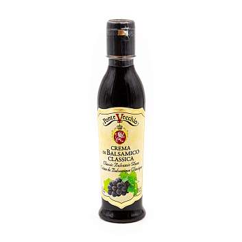 Соус-крем бальзамический классический, PNT0900, PONTE VECCHIO, 0,220 л (пл/бут)