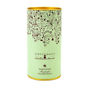 Конфеты Трюфель из миндаля и белого шоколада, Т.М.ANTICA TORRONERIA PIEMONTESE, 0,160 кг (туба)