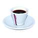 Набор фарфоровых чашек и блюдец для эспрессо CAFFE GIOVANACCI 6 шт (маленькие) Giovannacci Caffè Италия