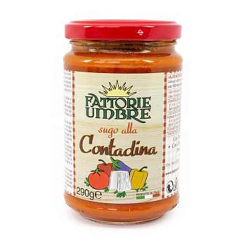 Соус томатный "Контадина" (по-деревенски), FATTORIE UMBRE, 0,29 кг 