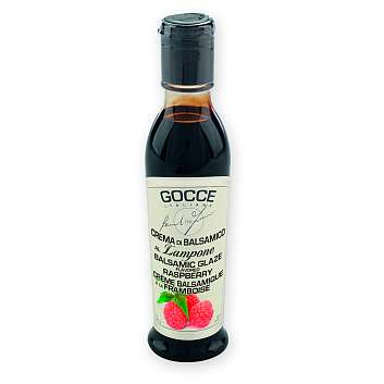Соус-крем бальзамический с малиной, K0932, GOCCE, 0,22 кг (пл/б)