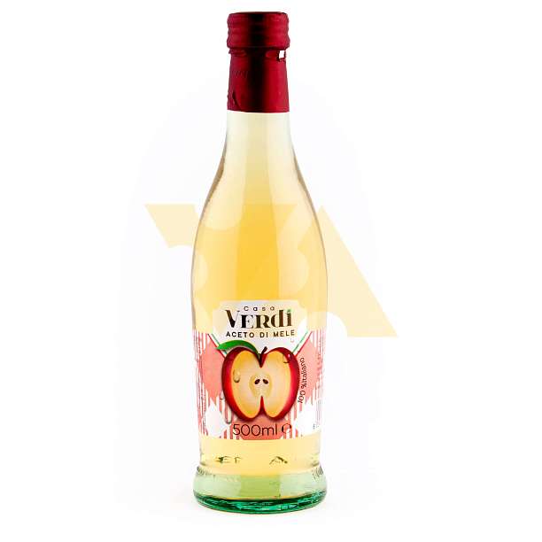 Уксус яблочный CASA VERDI, кислотность 5%, ARETINO, 0,5 л (ст/бут)  Acetificio Aretino Италия