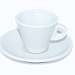 Набор фарфоровых чашек и блюдец для эспрессо CAFFE GIOVANACCI 6 шт (маленькие) Giovannacci Caffè Италия