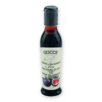 Соус-крем бальзамический с инжиром, K0902, GOCCE, 0,22 кг (пл/б)