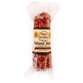 Салями Милано, колбаса сыровяленая, VIA SALAME, ~ 0,170 кг