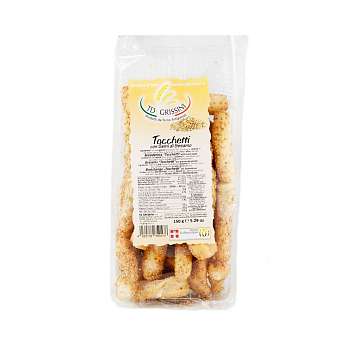 Токкетти с кунжутом, хлебцы хрустящие, TD GRISSINI, 0,15 кг