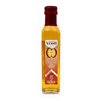 Уксус яблочный CASA VERDI, кислотность 5%, ARETINO, 0,25 л (ст/бут)