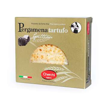 Хлебцы сардинские PERGAMENA TARTUFO Гуттиау с трюфелем, CHERCHI, 0,100 кг (карт/кор)