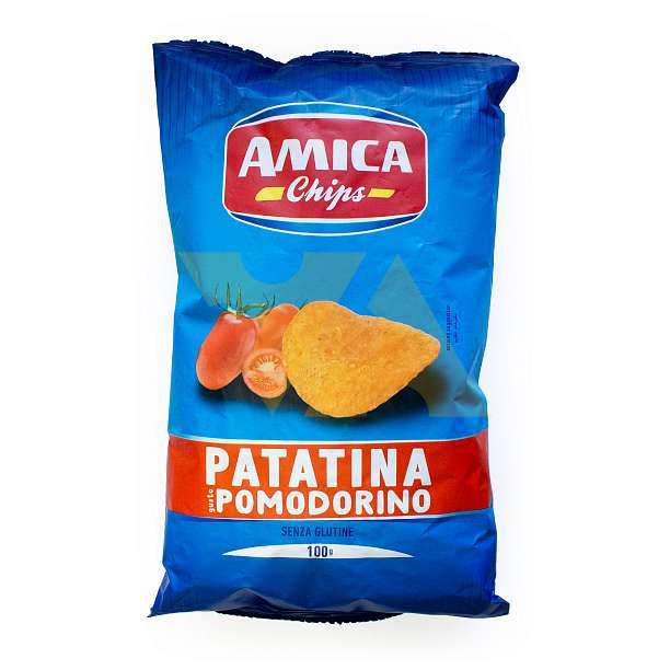 Чипсы картофельные со вкусом томата, AMICA CHIPS, 0,100 кг  Amica Chips Италия