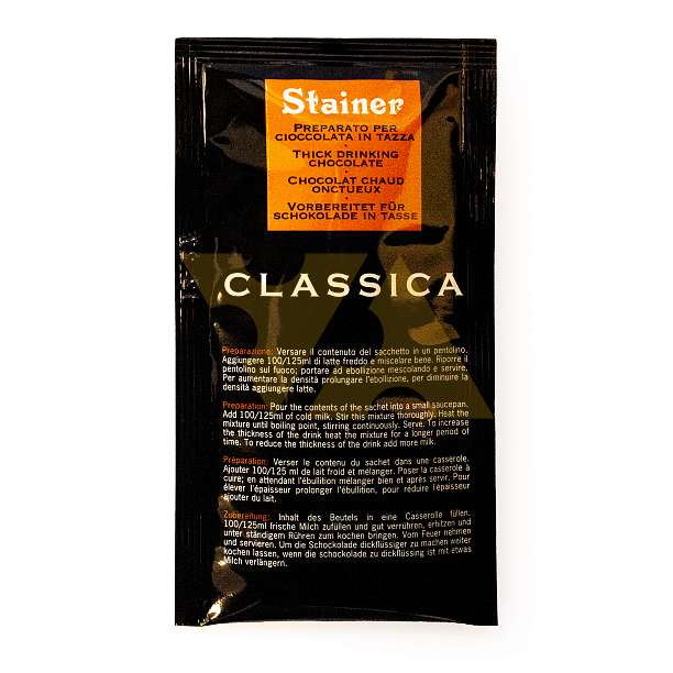 Основа 1601 для приготовления горячего шоколада CLASSICA, STAINER, 0,03 кг 0.03 кг. ANDREA STAINER Италия