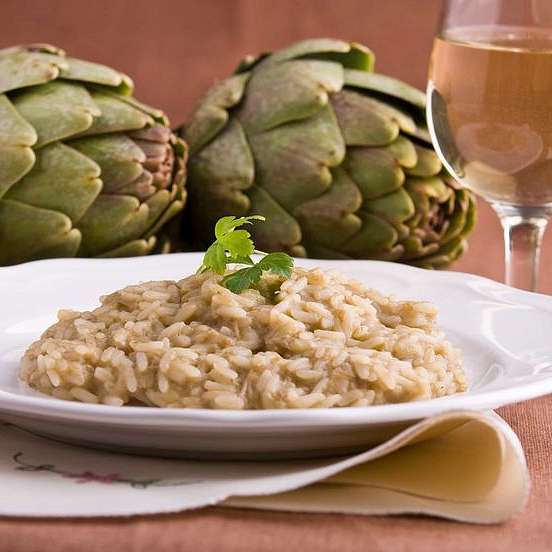 Ризотто с артишоками