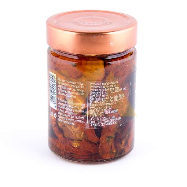 Томаты сушеные в оливковом масле LINEA GOURMET, ITALCARCIOFI, 0,36 л/0,300 кг/0,170 кг (ст/б)  Italcarciofi S.r.L. Италия