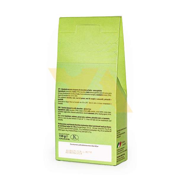 Миндаль в молочном шоколаде LE MANDORLE GOLDEN LINE, MAXTRIS, 0,15 кг 0,15 кг. Confetti Maxtris Италия