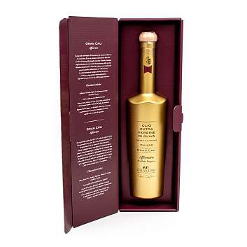 Масло оливковое первого холодного отжима GRAN CRU L\'AFFIORATO, GALANTINO, 0,5 л (ст/бут в подарочной коробке)